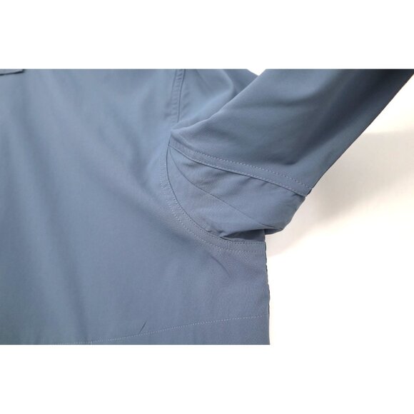 Duluth Trading Co Mens Standard Fit Action Blocks Burn & Odor Work Shirt Size M - Picture 12 of 13